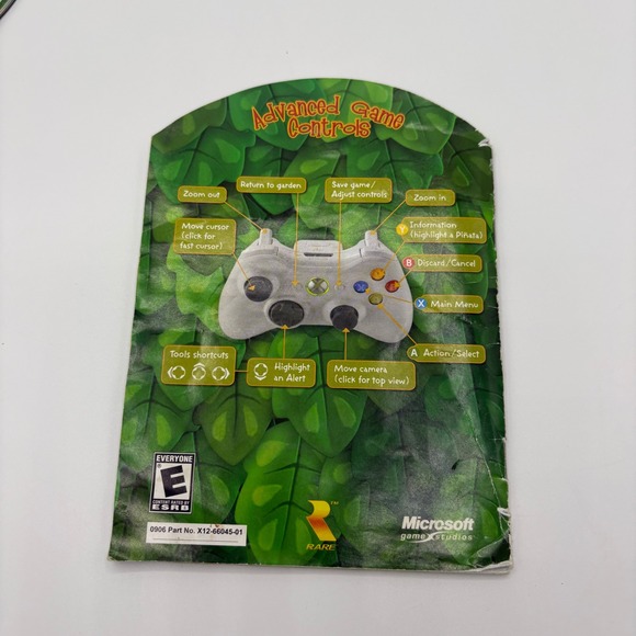 EX-LIBRARY Viva Piñata Xbox 360 Game Disc Manual Case ESRB E Microsoft Rare - Picture 3 of 6